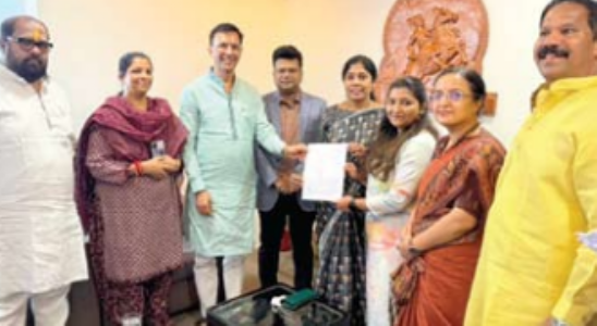 आसावरी जगदाले ‘प्रशासनिक अधिकारी’ पद पर नियु्नत